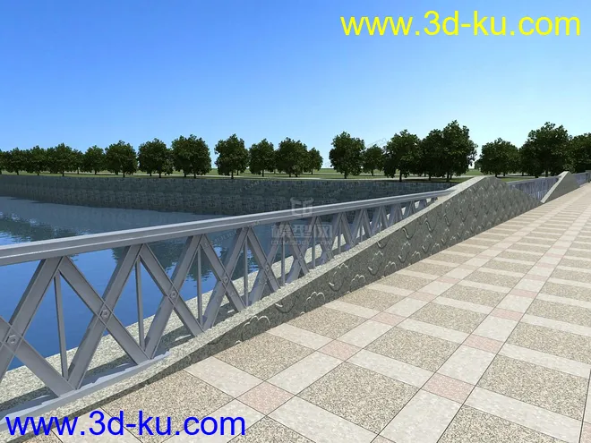 场景 模型下载  max  各种桥 斜拉桥 拱桥的图片18