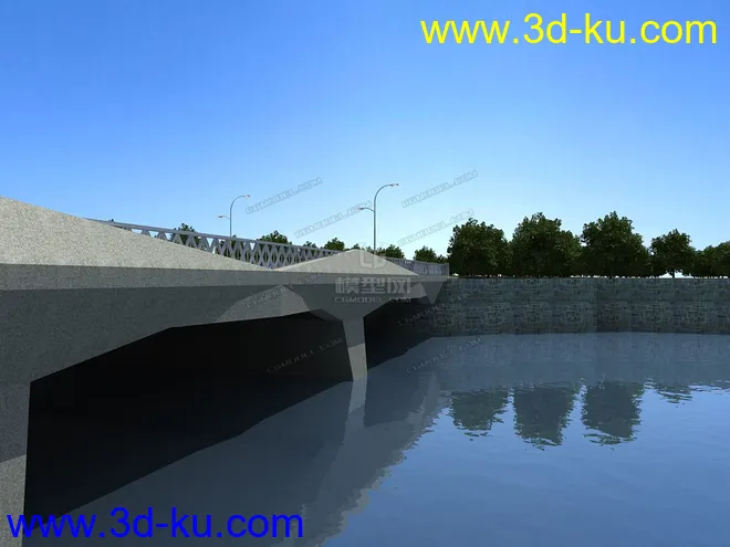 场景 模型下载  max  各种桥 斜拉桥 拱桥的图片19