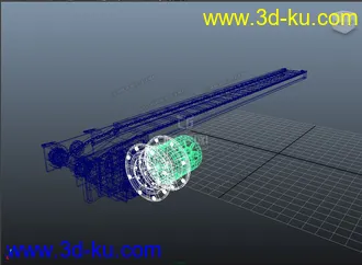 3D打印模型煤矿用到的，传送机的图片