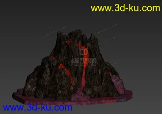 3D打印模型火山11111的图片