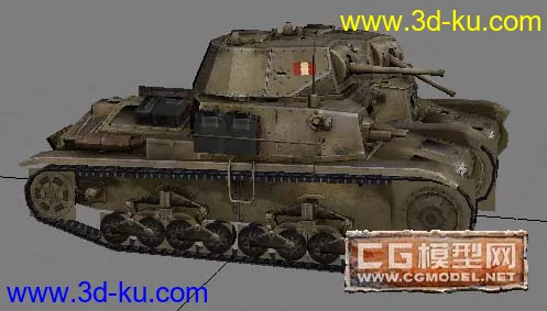 《战地１９４２》m13-40轻型坦克模型的图片1