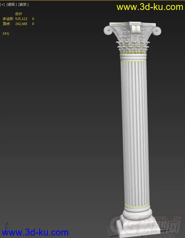 一个罗马柱头模型的图片2