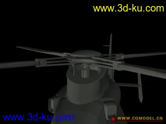 3D打印模型国产武直-9G型武装直升机——吐血之后放出！的图片