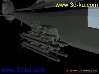 3D打印模型国产武直-9G型武装直升机——吐血之后放出！的图片