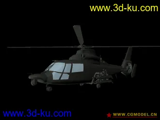 3D打印模型国产武直-9G型武装直升机——吐血之后放出！的图片