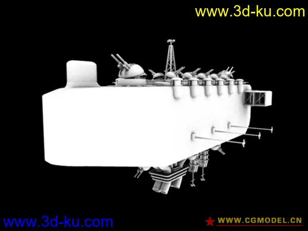 《GUNDAM SEED-D》之废弃船“格蒂·露”级模型的图片2