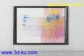 书架,书本,书箱,书柜,油画,画册等模型合集的图片53