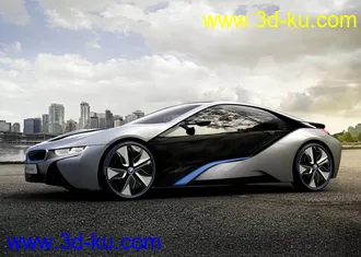 汽车模型,2015款BMW-i8,宝马汽车模型,fbx,obj,max的图片