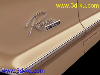 别克Riviera 1963款汽车模型,别克老款汽车模型的图片