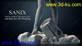 黑寡妇3D打印模型的图片12