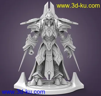 《星际争霸》角色-阿塔尼斯3D打印模型的图片1