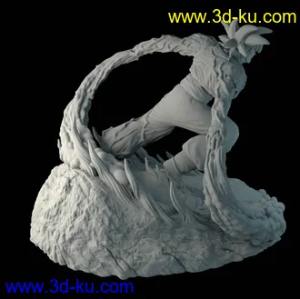 《龙珠》孙悟空-3D打印模型的图片5