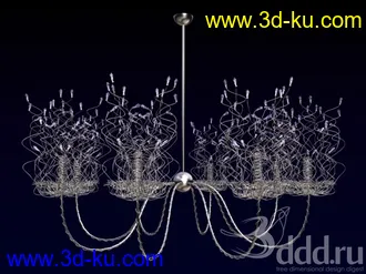 吊灯模型,水晶吊灯模型,共303个