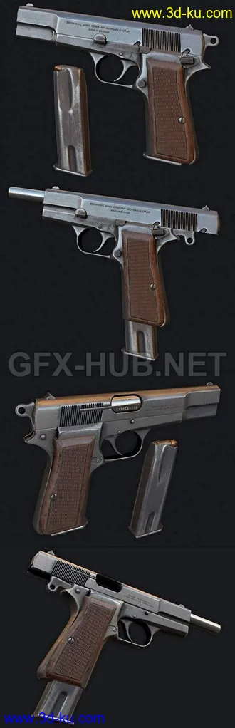 手枪模型,AK-103突击步枪,M1935,F45,加利尔突击步枪,MP7,左轮手枪,M4A1,M12,M249机枪等枪模型的图片7