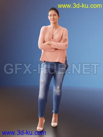 现代人物模型合集的图片20