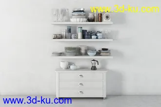 勺子,叉子,碗盆,餐具,玻璃,陶瓷,铜制,盛器,调味瓶,酱油瓶,案板,隔热垫,厨房秤,茶具,模型合集