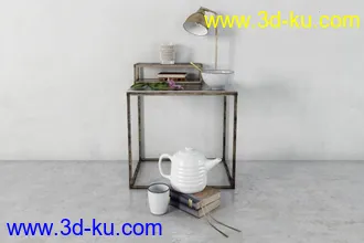 茶具,台灯,书籍,蜡烛,盆栽,花瓶,瓶罐,洗洁精,毛线,线球,画笔,画,箱子,纸袋,小饰品,模型合集